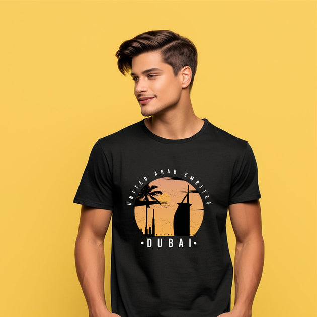 T-Shirt  Black Men