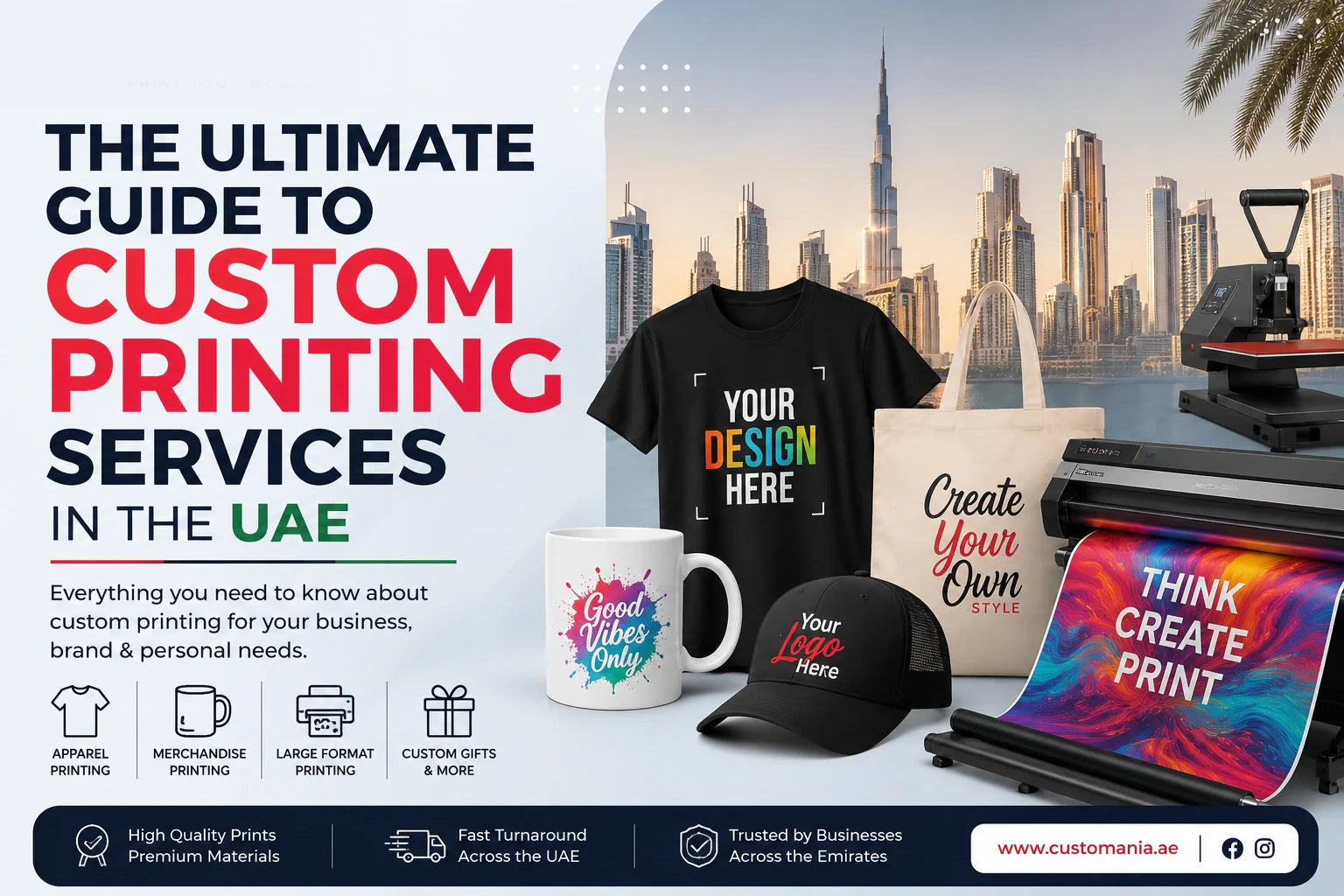 Comparative Analysis of Custom Printing Solutions in the UAE